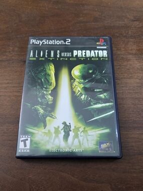 🔥Rare Sony PlayStation 2 PS2  Aliens Versus Predator: Extinction Game CIB